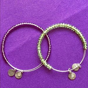 2 Alex and Ani beaded bracelets